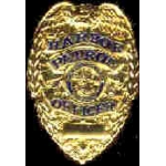 LONG BEACH, CA HARBOR PATROL OFFICER MINI BADGE PIN